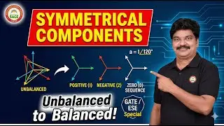 Symmetrical Components FULL Class  Positive, Negative, Zero Sequence