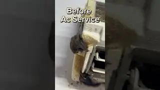 AC Net Cleaning Before & After 🔧 | Proper AC Service Makes the Difference