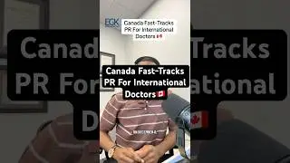Canada is fast-tracking permanent residency for internationally trained physicians🇨🇦