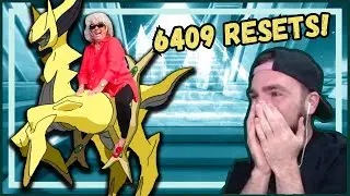 EPIC Shiny ARCEUS Reaction 🔥✨ 6409 Resets! 🤯