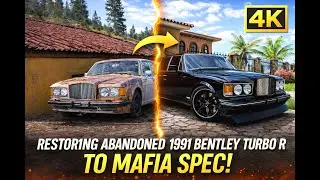 This Abandoned 1991 Bentley Turbo R Was Transformed Into Mafia Spec 🔥 (4K)