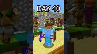 Minecraft 100 Days😱#shorts