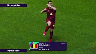 Eden Hazard Clear Shot Goal | PES 2021