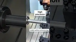 High precision metal surface machining #machine #cnc #process #lathe