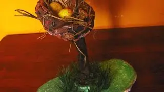 How to Make a Bird&rsquo;s Nest Model | Easy School Project DIY Tutorial