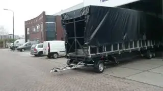 Podiumwagen rangeren met hydraulisch rangeersysteem VMT Mover Systems Rhenen