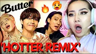 THIS MELTED ME! 😍 BTS 'BUTTER' [HOTTER REMIX] 🔥| REACTION/REVIEW