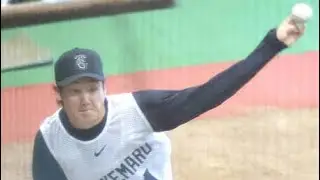 【巨人】「いかつい球」ドラ１竹丸和幸の初ブルペンに坂本勇人ブルペン捕手驚がく
