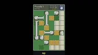 Pushing Machine (Ultimate) Level Puzzle 001 - Perfect Solution