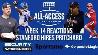 All-Access AM: ACC Championship set after chaotic Week 14 results, Stanford hires Tavita Pritchard 📱