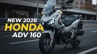 Наконец-то вышел новый Honda ADV 160 2026 года &ndash; идеальный скутер для городских приключений, кото...