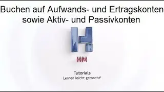 Buchen auf Aufwands- und Ertragskonten sowie Aktiv- und Passivkonten (ohne USt/VSt)