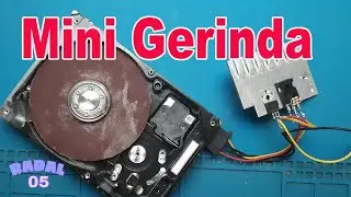 Мини Шлифование Используется Жесткий диск DIY Идеи дизайна