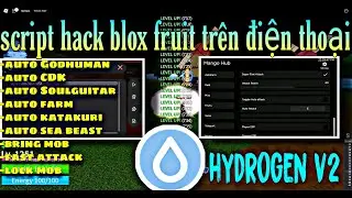 Script hack blox fruit mango hub mobile đ&aacute;nh nhanh gom qu&aacute;i tự động nhặt rương đi raid định vị df