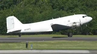 (4K) San Juan Airport Winter Season 2021: Snoopy DC-3 & Atlas 747!