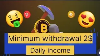 With a minimum withdrawal of $2. Daily income (make money online)