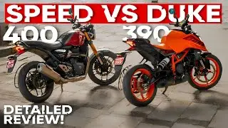 Triumph Speed ​​400 2024 года против KTM Duke 390: что лучше? | Сравнение