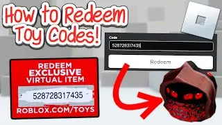 How to Redeem Roblox Toy Codes! (2025)