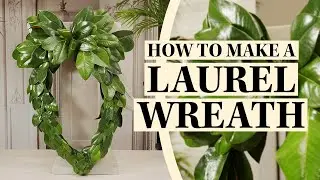 How to make a traditional wired Laurel Wreath