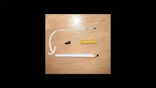 How to make a sniper pen🔫