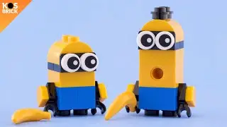 Lego Minions Bob & Kevin - Despicable Me (Tutorial)