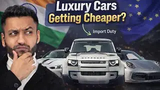 Luxury Cars Getting Cheaper in India? | BMW, Porsche, Mercedes Price Drop Explained | India-EU Deal