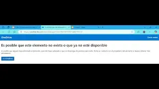 Problemas con Microsoft OneDrive