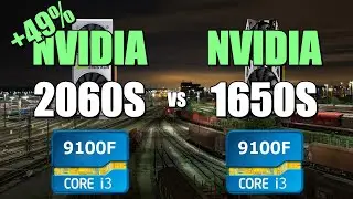 2060S vs 1650S - 9100F. CSGO, Fortnite, PUBG, GTAV, Overwatch.