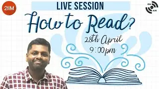 How to Read for VARC | CAT 2020 | 2IIM CAT Preparation | Use 🎧