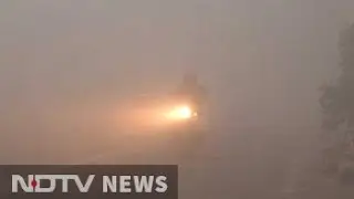 Thick fog blankets Delhi, delays flights