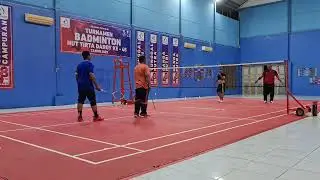 LATIHAN BADMINTON PB SIGAM DI TIRTA DAROY 31 JULI 2023 SESI 3