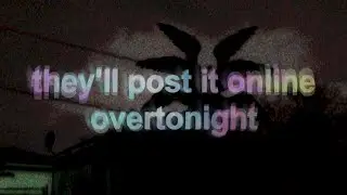 They'll post it online - overtonight arial narrow lyrics