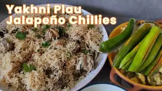 Yakhni Lamb pulao with tasty jalapeño,#rice #easyrecipe#urdu #food #tasty #viralvideos