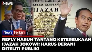 [FULL] Gugatan Bonatua Dikabulkan, Refly Harun Desak Ijazah Jokowi Dibuka ke Publik | iNews Terkini