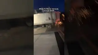😲 OMG📍Fairport, NY #accident #train #wagon #trucklife #usa