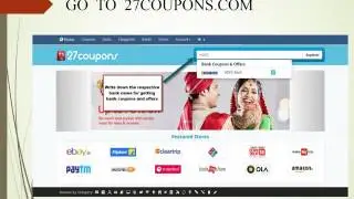 HDFC Bank Exclusive Coupons by 27coupons.com