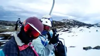 Ski Perisher 2020 - Happy Valley Run to Mt Perisher