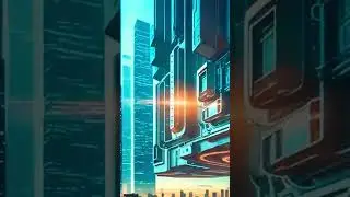 Unlocking the Potential of AI: Creating Futuristic City Art generative ai