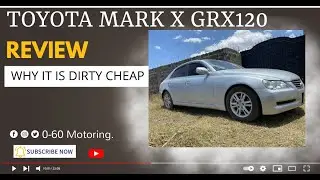 ОБЗОР TOYOTA MARK X GRX120: Дёшево, но прожорливо?