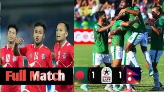 Nepal Vs Bangladsh Full match SAFF CUP 2021 at Maldives [Group Stage]