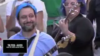 TILTED AXES MUSIC FOR MOBILE ELECTRIC GUITARS PERFORM AT MAKE MUSIC HARLEM