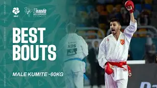 Best Bouts of #KarateCairo2025 | Eray Samdan (TUR) vs Islam Selmani (KOS) | Turkish power!