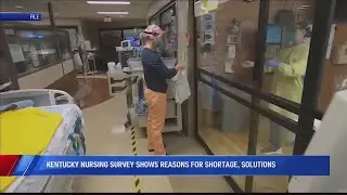 Kentucky nursing survey shows reasons for shortage, solution
