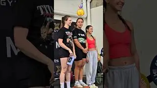 Layleen's comp recap⤵️ Squat 127.5kgBench 72.5kg Deadlift 180kgTotal 380kg 🥇#shorts #fyp