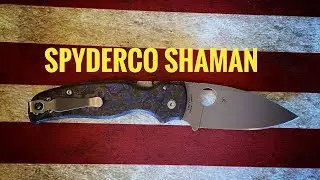 Spyderco Shaman, Cutlery Shoppe Exclusive with CTS-XHP&hellip;&hellip;&hellip;and some Fat Carbon Scales from RippsGT!!