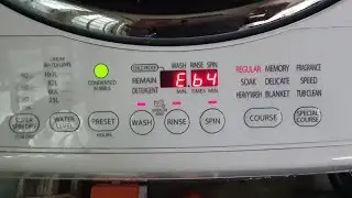 TOSHIBA MODEL AW-DC1300W Error code 'E64'