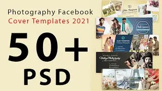 Photography Facebook Cover Templates 2022 Download For Photoshop |Photoshop Tutorial|