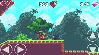 FoxyLand (by BUG-Studio) - platform game for android and iOS - gameplay.