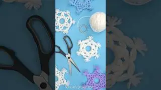 Yarn Snowflakes ❄️❄️❄️