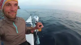 Электромотор на каяке